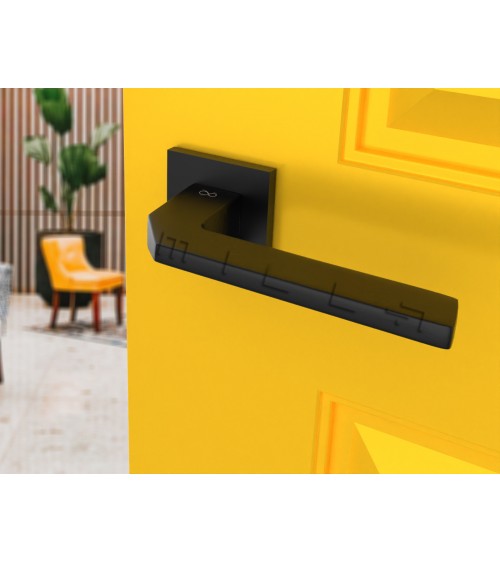 Poignée de porte noire ETNA quincaillerie design