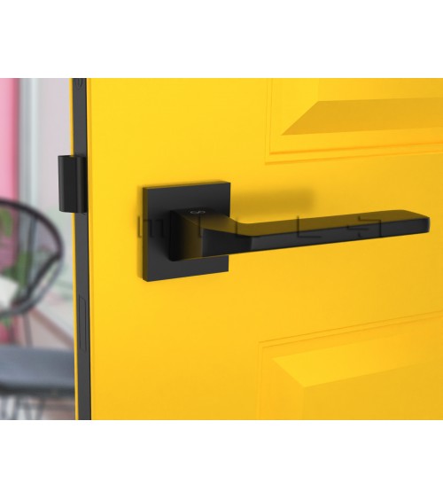 Poignée de porte noire ETNA quincaillerie design
