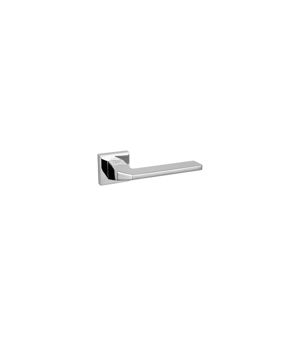Poignée de porte chrome poli ETNA quincaillerie design