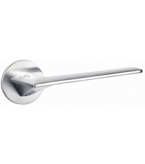 Poignée de porte chrome brossé Line GIULIA poignée design