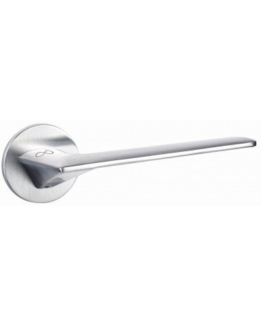 Poignée de porte chrome brossé Line GIULIA poignée design