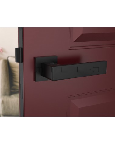 Poignée de Porte noire Line Imperia -  poignée design