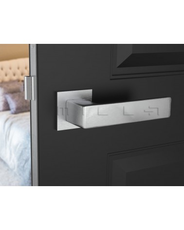 Poignée de Porte Chrome brossé Line Imperia -  poignée design