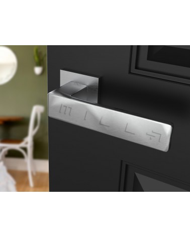 Poignée de Porte Chrome brossé Line Imperia -  poignée design