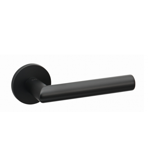 Poignée de Porte noire Line Ronda Ronde -  poignée design