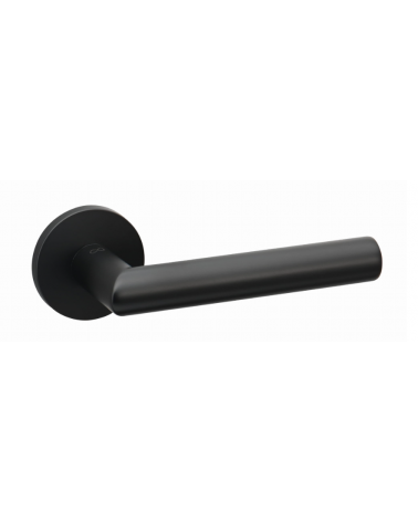 Poignée de Porte noire Line Ronda Ronde -  poignée design