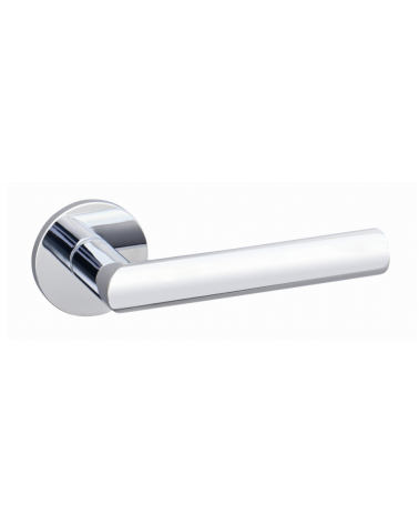 Poignée de Porte Chrome poli Line Ronda Ronde -  poignée design