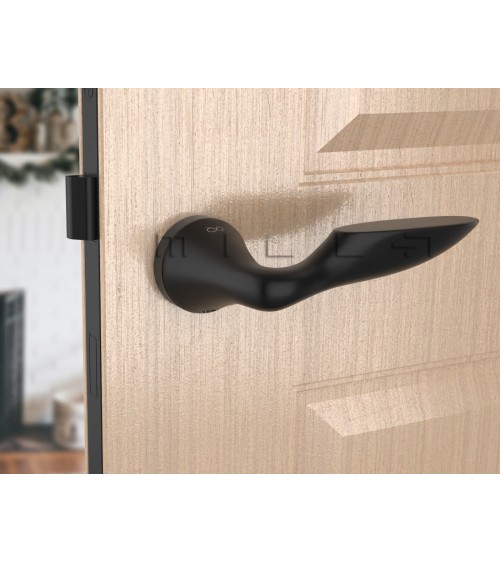 Poignée de porte noire DOUCE poignée design