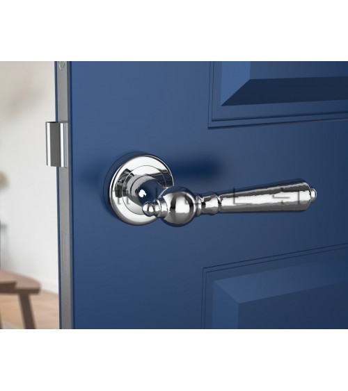 Poignée de porte chrome poli MILLENAIRE poignée design