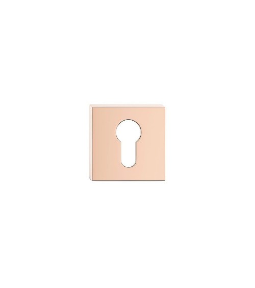 Rosace de porte classique CO carrée PZ -  quincaillerie design
