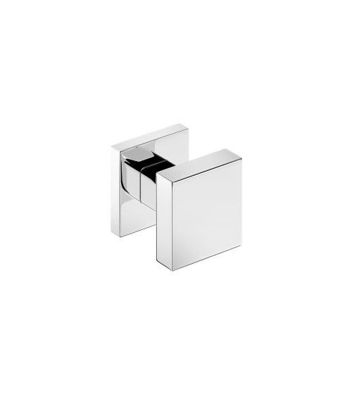 Bouton de porte moderne CO AEGIS carrée en zamak -  poignée design