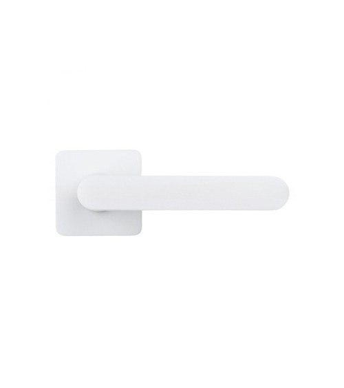 Poignée de porte de couleur blanche couché de soleil - Moon One Carré -  poignée design