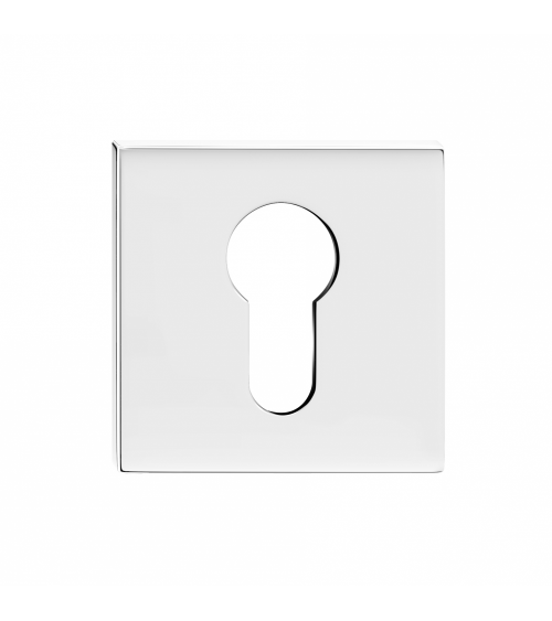 Rosace de porte classique CO carrée PZ -  quincaillerie design