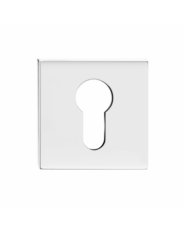 Rosace de porte classique CO carrée PZ -  quincaillerie design