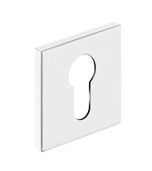 Rosace de porte classique CO carrée PZ -  quincaillerie design