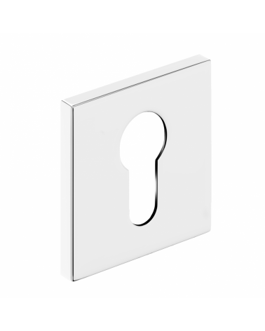 Rosace de porte classique CO carrée PZ -  quincaillerie design