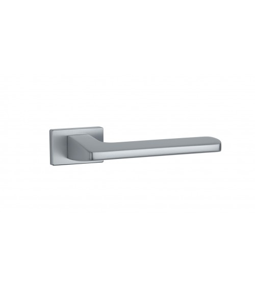 Poignée de porte sur plaque rectangulaire YUKA poignée design couleur 2
