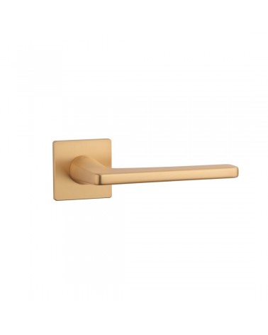 Poignée de porte sur plaque carrée SETIA quincaillerie design couleur 5
