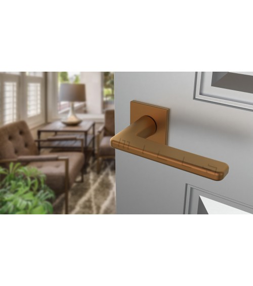 Poignée de porte en zamak SETIA quincaillerie design couleur 3