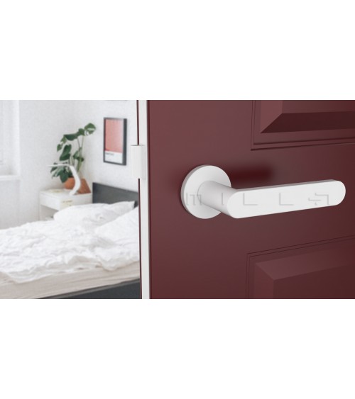 Poignée de porte en zamak ALORA poignée design couleur 5