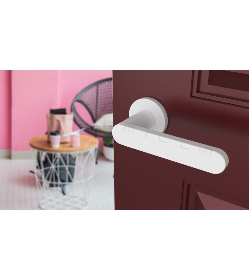 Poignée de porte en zamak ALORA poignée design couleur 5