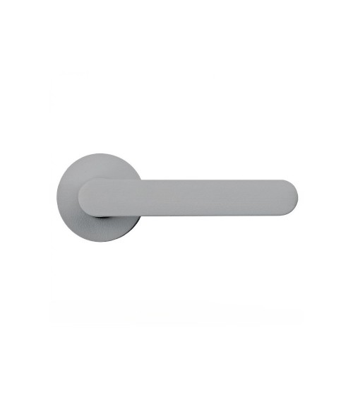 Poignée de porte de couleur Argent - Moon One Ronde -  poignée design
