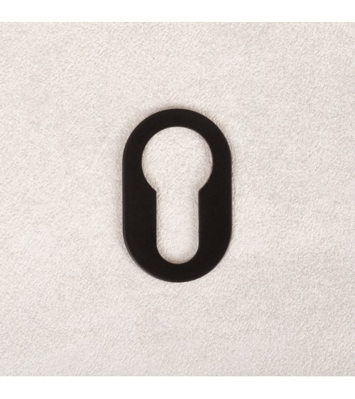 Rosace de porte VERUM slim, pour clé à barillet -  poignée design