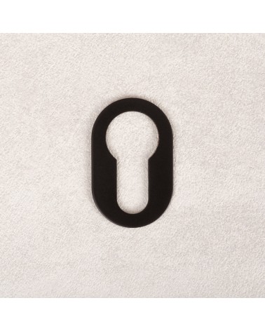Rosace de porte VERUM slim, pour clé à barillet -  poignée design