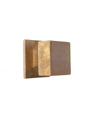 Bouton de porte extérieur bronze PQ65 - FIXE -  poignée design