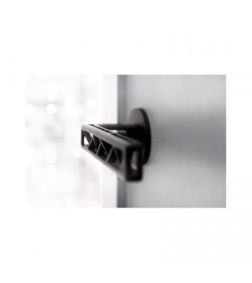 Poignée de porte ORIGINALE sur plaque ronde Squelette -  poignée design