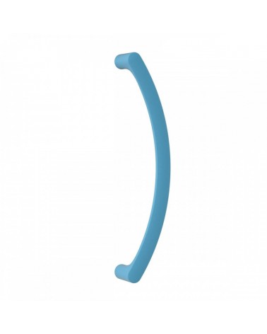 Poignée bâton de maréchal, poignée de tirage de couleur Moon One Bleu Océan -  poignée design