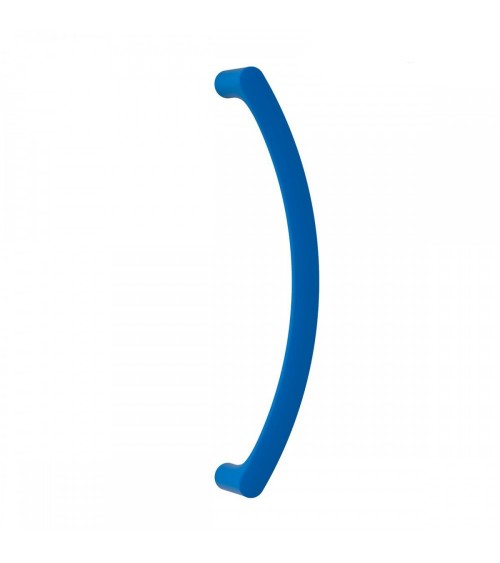 Poignée bâton de maréchal, poignée de tirage de couleur Bleu Capri Moon One -  poignée design