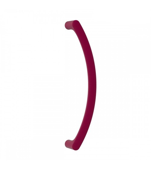 Poignée bâton de maréchal, poignée de tirage de couleur Violet Bordeaux Moon One -  poignée design