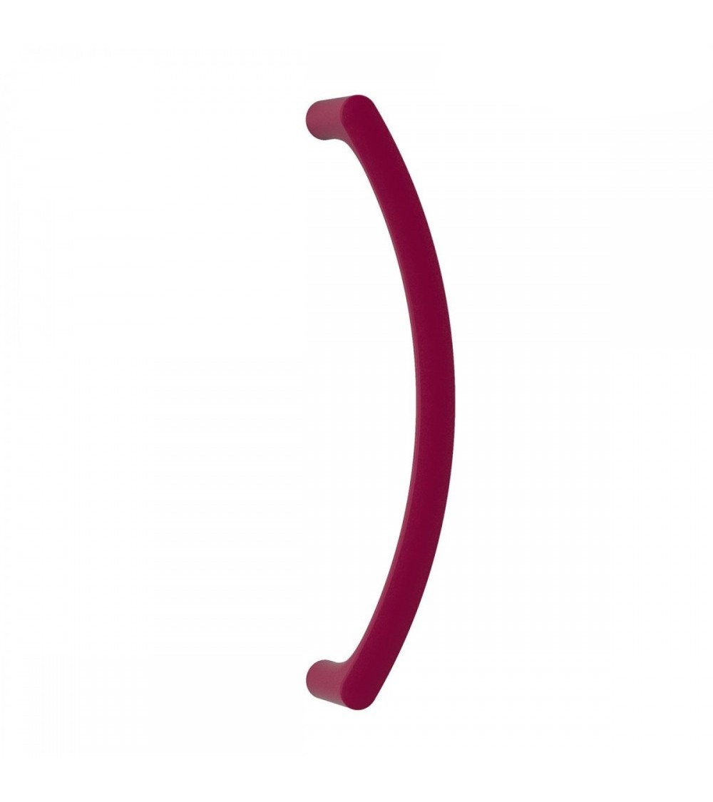 Poignée bâton de maréchal, poignée de tirage de couleur Violet Bordeaux Moon One -  poignée design