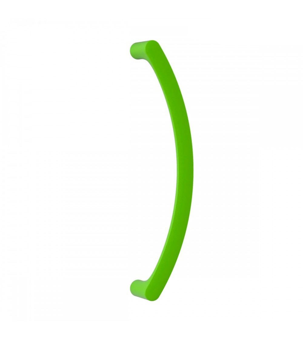 Poignée bâton de maréchal, poignée de tirage de couleur Vert Citron Moon One -  poignée design