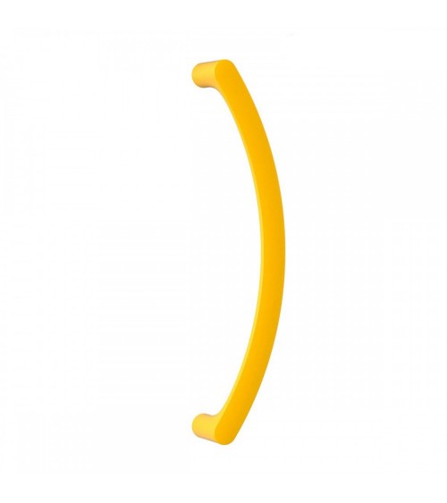 Poignée bâton de maréchal, poignée de tirage de couleur Jaune Citron Moon One -  poignée design