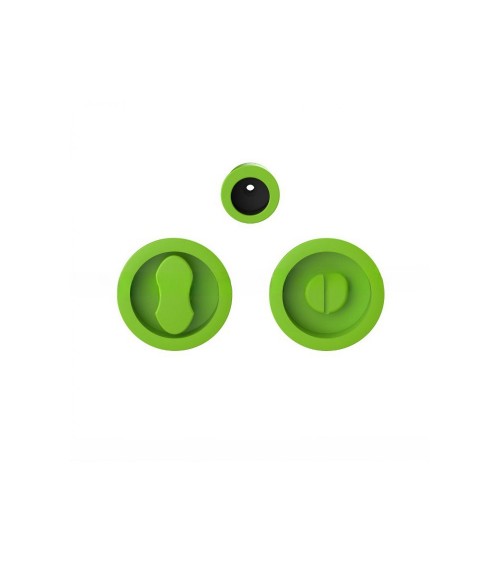 Poignée pour porte coulissante à condamnation couleur Vert Citron Moon One poignée design