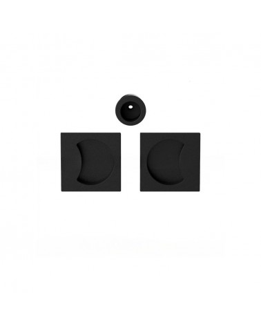 Poignée pour porte coulissante de couleur noire Colombo Design Moon One poignée design