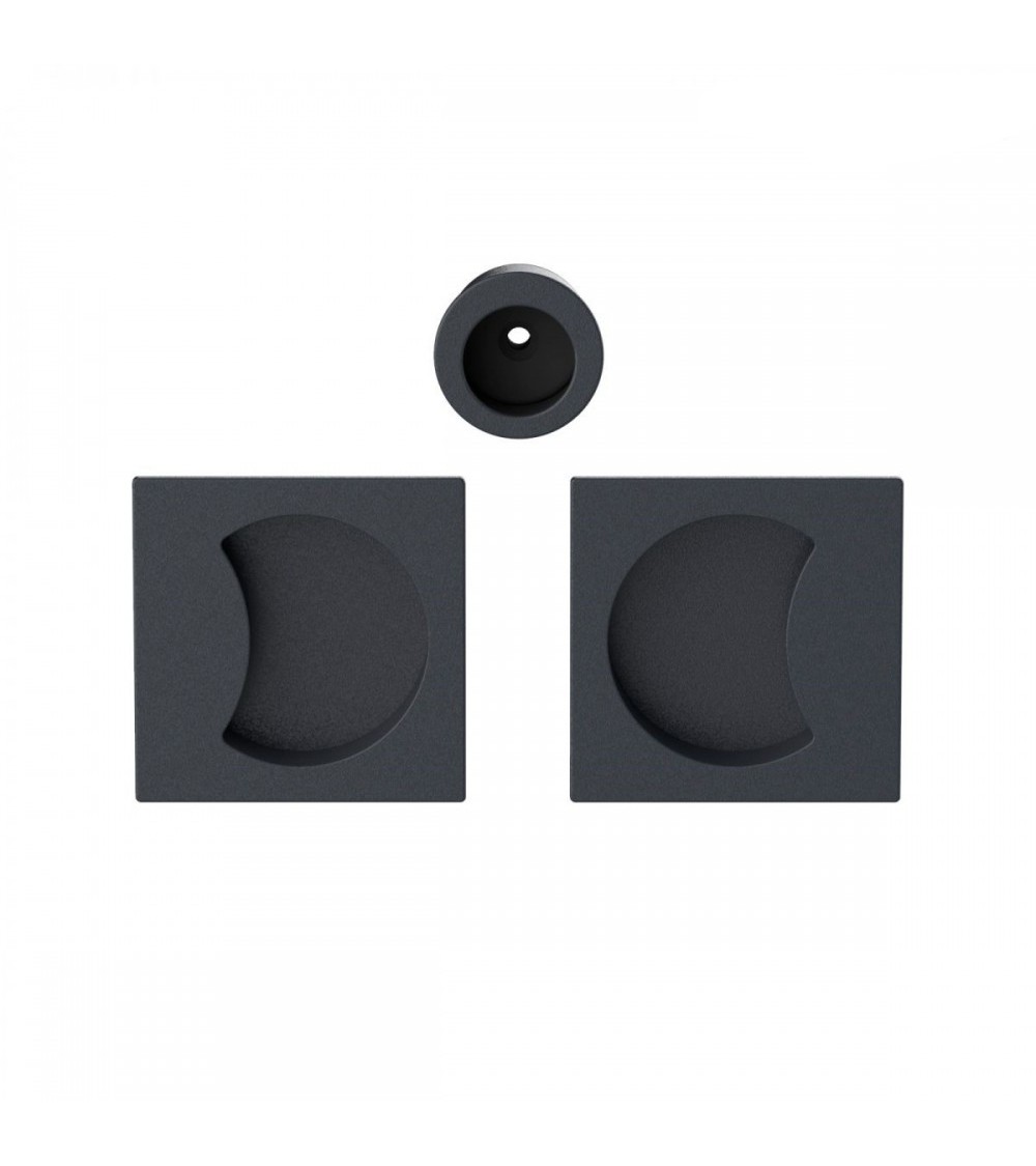 Poignée pour porte coulissante titane Colombo Design Moon One poignée design