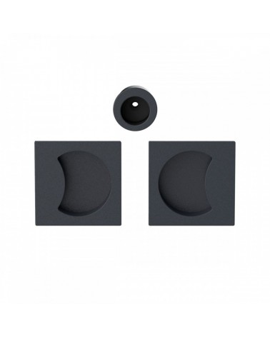 Poignée pour porte coulissante titane Colombo Design Moon One poignée design