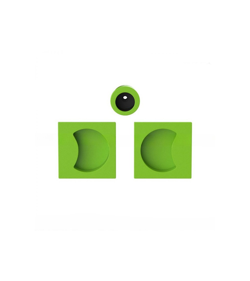 Poignée pour porte coulissante Vert Citron Colombo Design Moon One poignée design