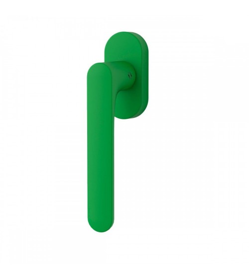 Poignée de fenêtre de couleur Vert Citron - Moon One Ronde -  poignée design