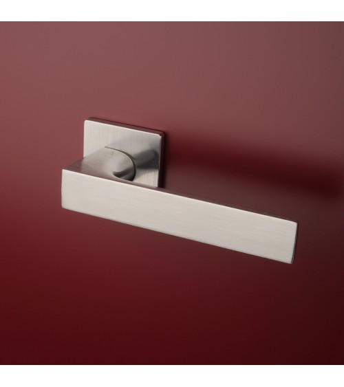 Poignée de porte chrome satinée ALISSO poignée design