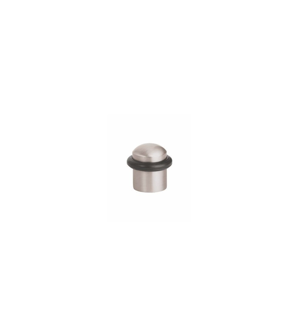 Butée de porte nickel satiné TUPAI 115 quincaillerie design