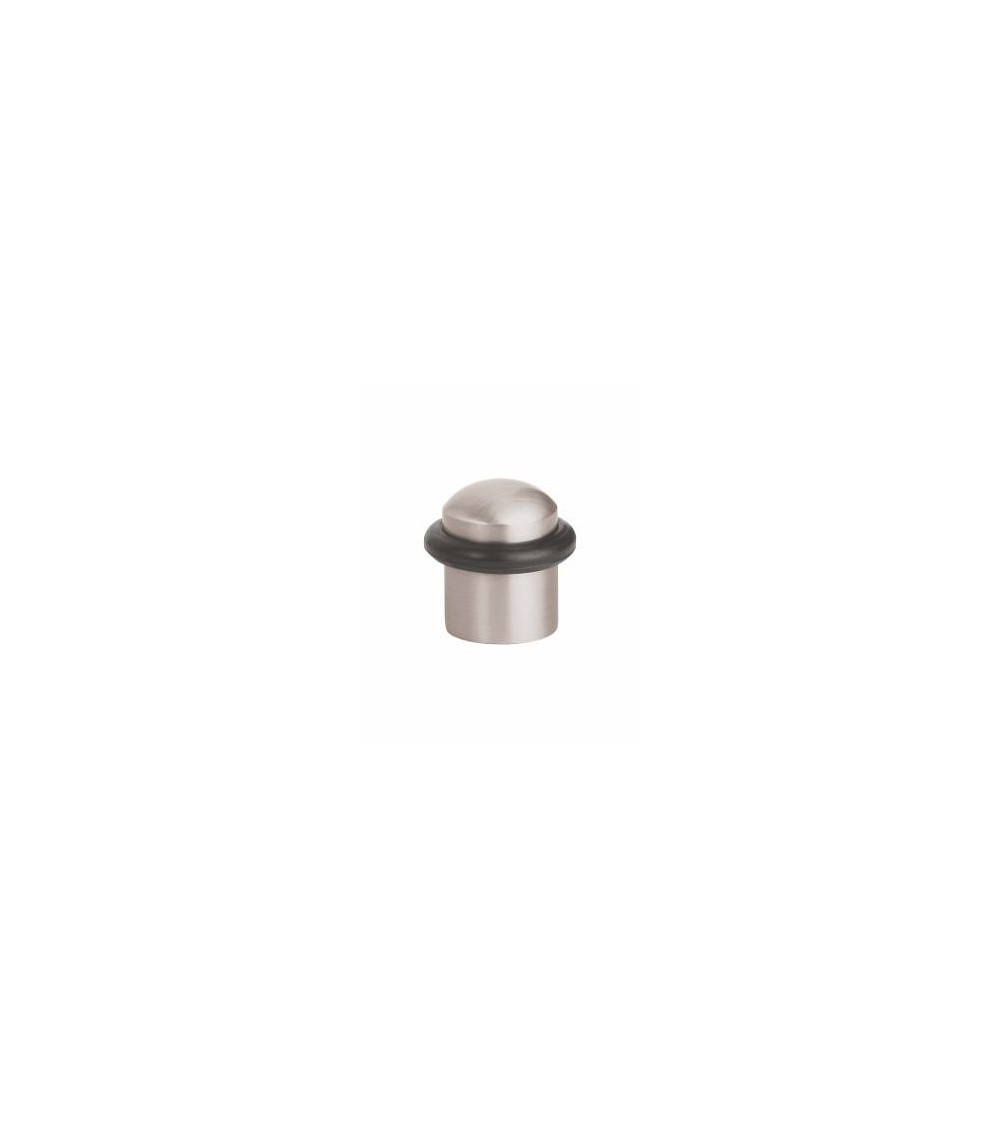 Butée de porte nickel satiné TUPAI 115 quincaillerie design