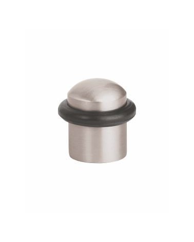 Butée de porte nickel satiné TUPAI 115 quincaillerie design