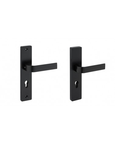 Poignée de porte extérieure moderne Tupai 3215 quincaillerie design vue par paire