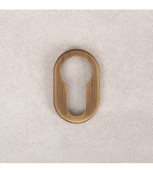 Rosace de porte VERUM standard, à clé à barillet -  poignée design