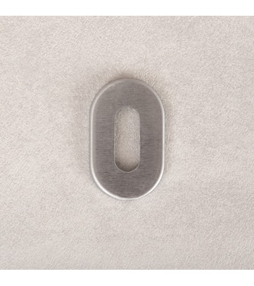 Rosace de porte VERUM standard, à clé de chambre -  poignée design