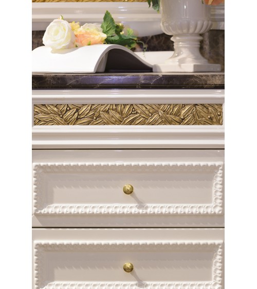 Bouton de meuble en laiton ARIANNA -  poignée de meuble design
